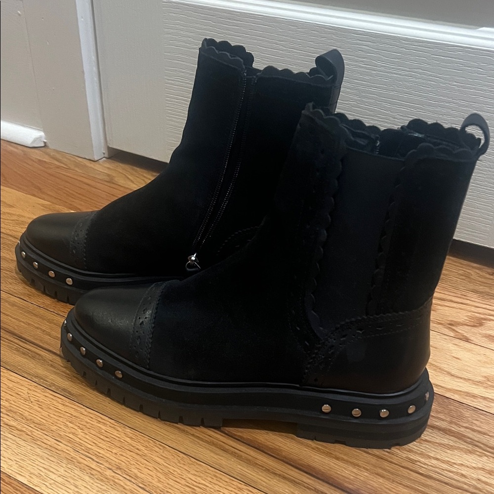 Free People Tate Chelsea Boot, black, 10, NWT